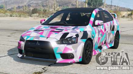 Mitsubishi Lancer Evolution X Mercury para GTA 5