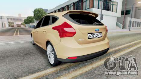 Ford Focus Hatchback (DYB) para GTA San Andreas