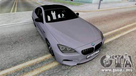 BMW M6 Coupe (F13) Raven para GTA San Andreas