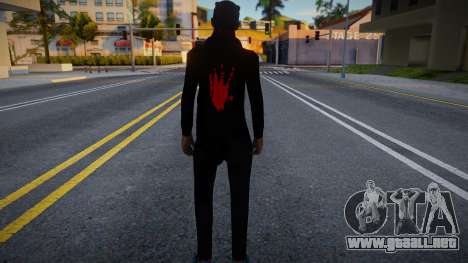 New Girl Black Outfit para GTA San Andreas