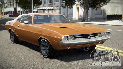 1972 Dodge Challenger V1.2 para GTA 4