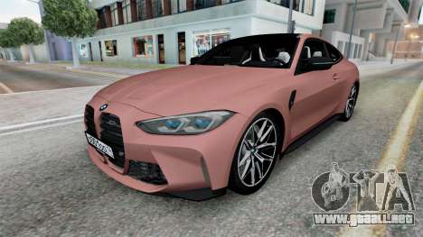 BMW M4 Competition Coupe (G82) para GTA San Andreas
