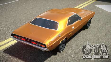 1972 Dodge Challenger V1.2 para GTA 4