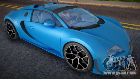 Bugatti Veyron Jobo para GTA San Andreas