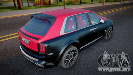 Rolls-Royce Cullinan Jobo para GTA San Andreas