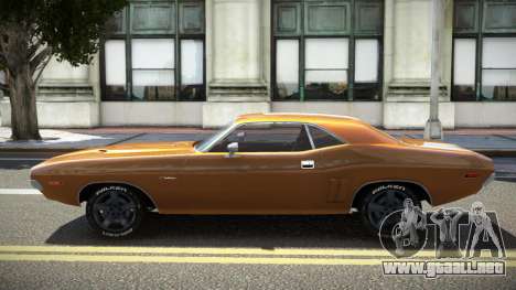 1972 Dodge Challenger V1.2 para GTA 4