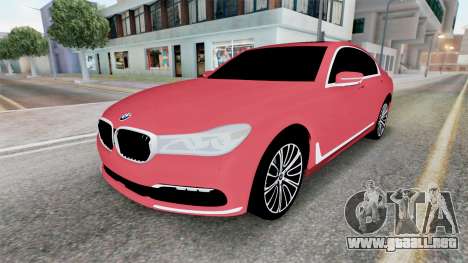 BMW 730d Chestnut para GTA San Andreas