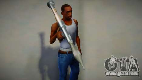 Retexture Rocketla para GTA San Andreas