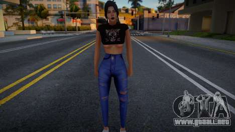 Girl Sexy Outfit para GTA San Andreas