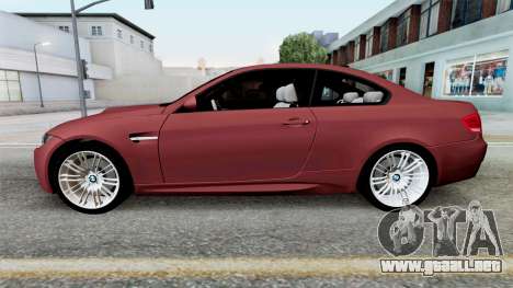 BMW M3 Coupe (E92) para GTA San Andreas