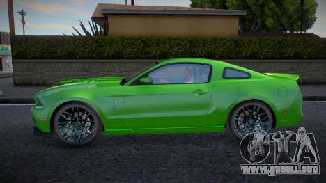 Ford Mustang Shelby GT500 JOBO para GTA San Andreas