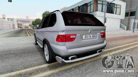 BMW X5 Loblolly para GTA San Andreas
