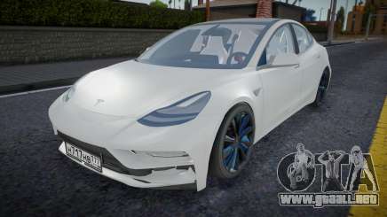 Tesla Model 3 Jobo para GTA San Andreas