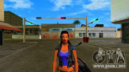 Julia Shand Biker para GTA Vice City