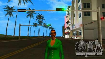 Lady with green dress para GTA Vice City