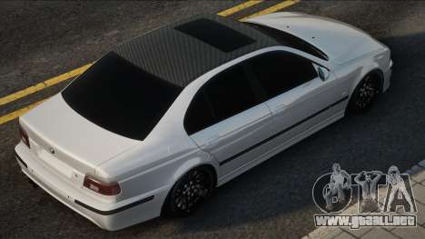 BMW M5 E39 Blanco para GTA San Andreas