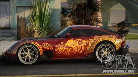 TVR Sagaris Special Edition para GTA San Andreas