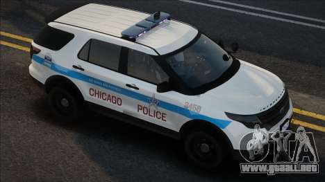 CPD 2014 Ford Explorer para GTA San Andreas