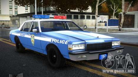 Chevrolet Caprice Classic DH Police para GTA 4