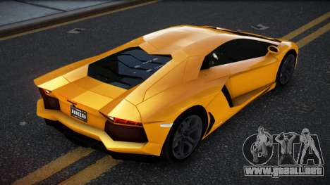 Lamborghini Aventador BAS para GTA 4