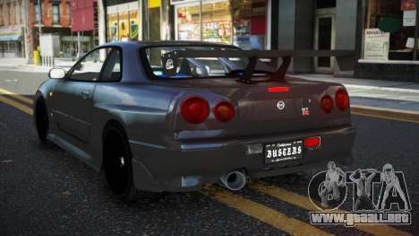 Nissan Skyline GT-R R34 NC para GTA 4