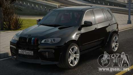 BMW X5 (E70) Blek para GTA San Andreas