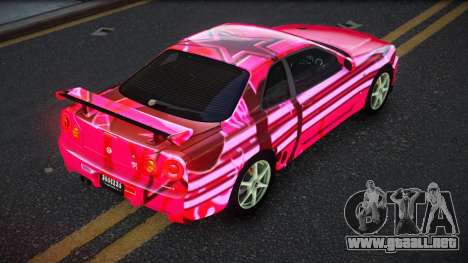 Nissan Skyline R34 JaP S6 para GTA 4