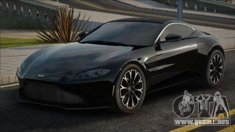 Aston Martin Vantage 2018 Blek para GTA San Andreas