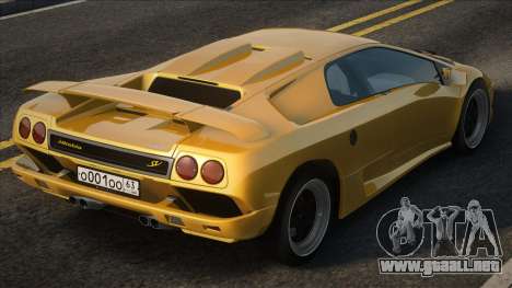 1998 Lamborghini Diablo SV para GTA San Andreas