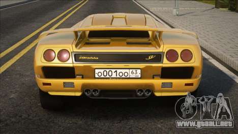 1998 Lamborghini Diablo SV para GTA San Andreas