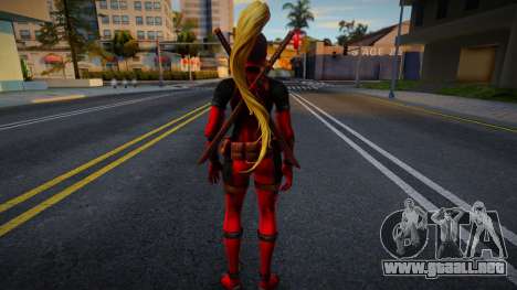 Lady Deadpool 1 para GTA San Andreas