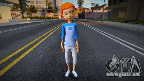 Gwen Tennyson OS para GTA San Andreas