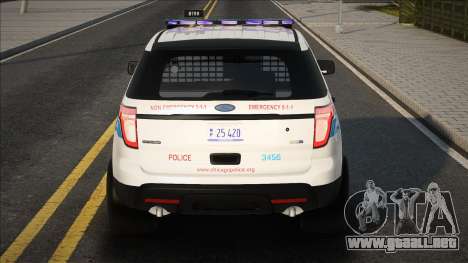 CPD 2014 Ford Explorer para GTA San Andreas