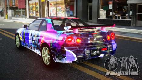 Nissan Skyline R34 JaP S14 para GTA 4