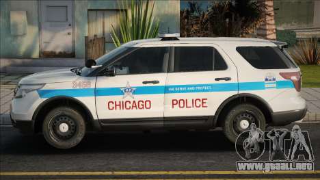 CPD 2013 Ford Explorer para GTA San Andreas