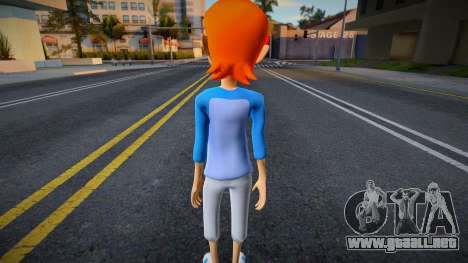 Gwen Tennyson OS para GTA San Andreas