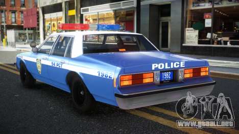 Chevrolet Caprice Classic DH Police para GTA 4