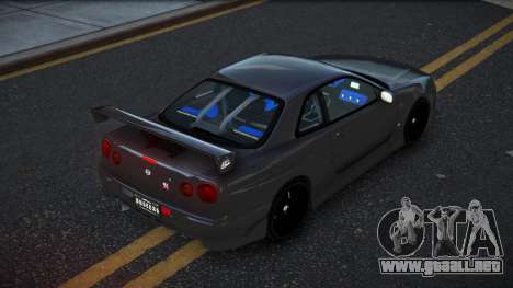 Nissan Skyline GT-R R34 NC para GTA 4