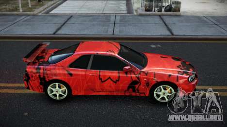 Nissan Skyline R34 JaP S12 para GTA 4