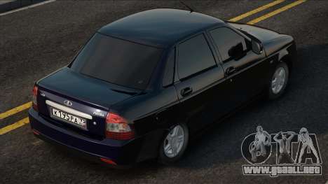 Lada Priora Sedán-Berenjena para GTA San Andreas