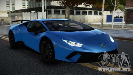 Lamborghini Huracan PFC para GTA 4