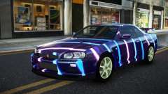 Nissan Skyline R34 JaP S2 para GTA 4