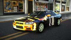 Nissan Skyline R34 JaP S10 para GTA 4