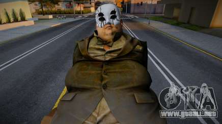 Duke con mascara de Resident Evil 8 Village CON para GTA San Andreas