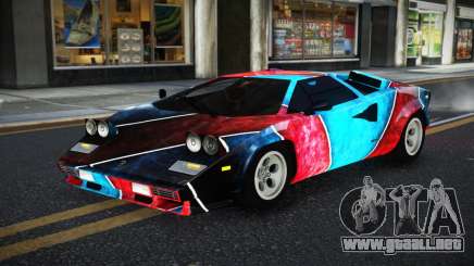 Lamborghini Countach JVH S6 para GTA 4