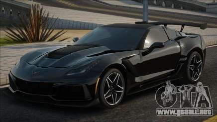 2019 Chevrolet Corvette ZR1 Blek para GTA San Andreas