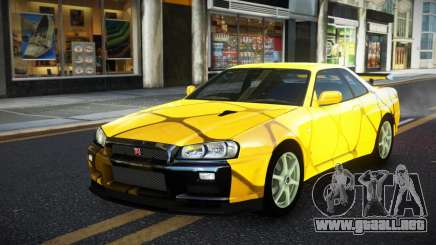 Nissan Skyline R34 JaP S13 para GTA 4