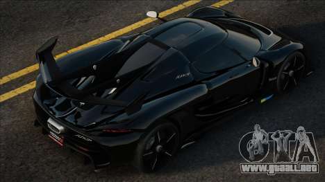 Koenigsegg Jesko Blek para GTA San Andreas