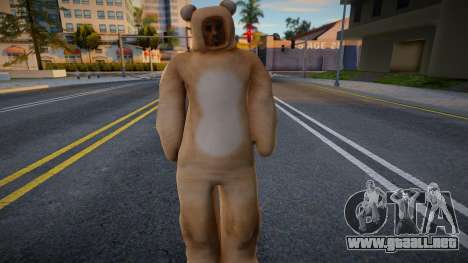 Cesar In A Goofy Ahh Bear Costume para GTA San Andreas