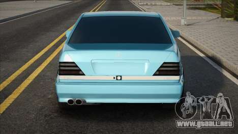 Mercedes Benz W140 Blue para GTA San Andreas